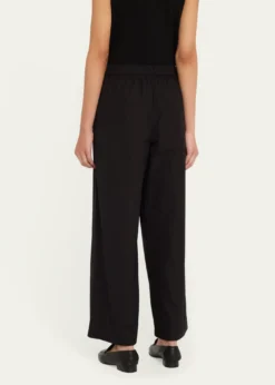 Lafayette 148 New YorkRiverside Wide-Leg Organic Cotton Poplin Pants