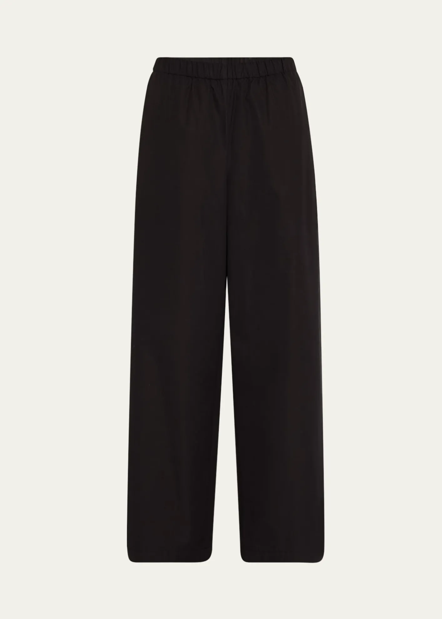 Lafayette 148 New YorkRiverside Wide-Leg Organic Cotton Poplin Pants