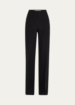 Lafayette 148 New YorkSaint Marks Straight Wool-Silk Pants