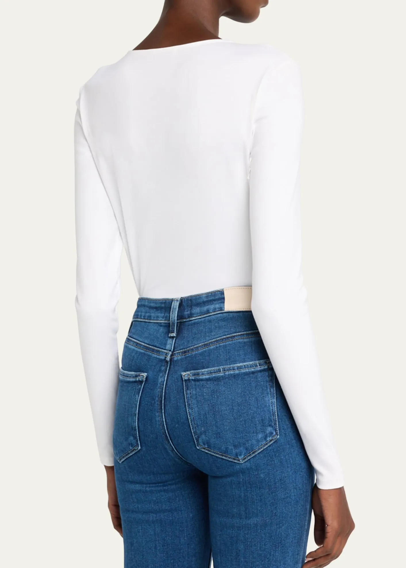 Lafayette 148 New YorkScoop-Neck Stretch Cotton T-Shirt