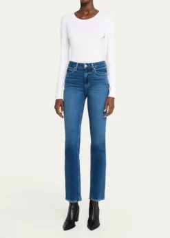 Lafayette 148 New YorkScoop-Neck Stretch Cotton T-Shirt