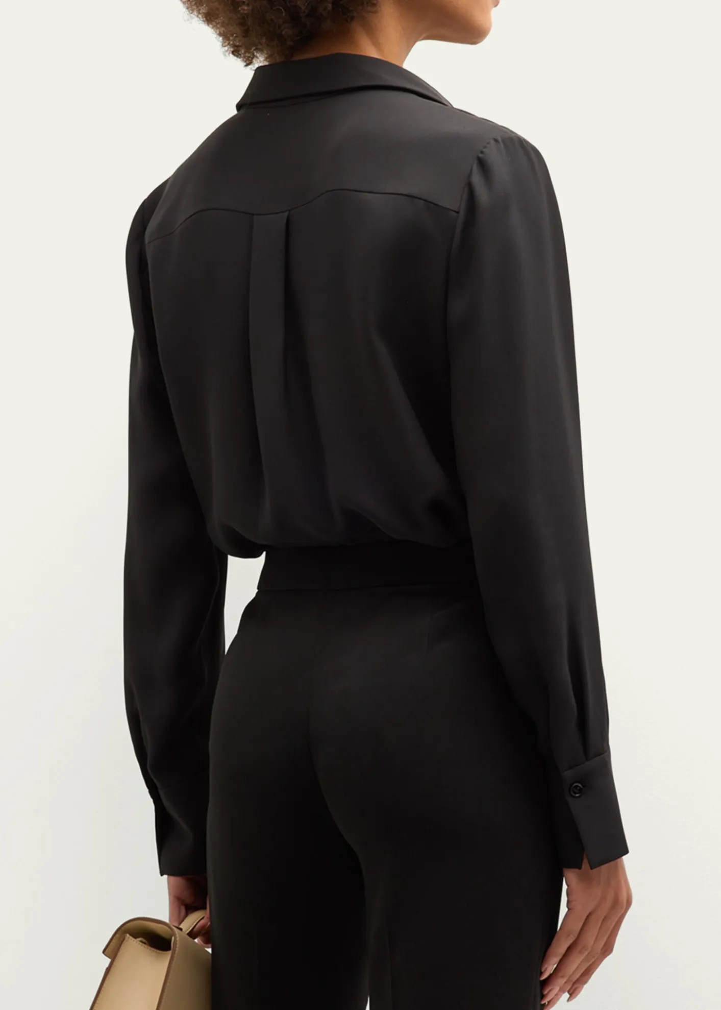 Lafayette 148 New YorkScottie Silk Button-Down Blouse