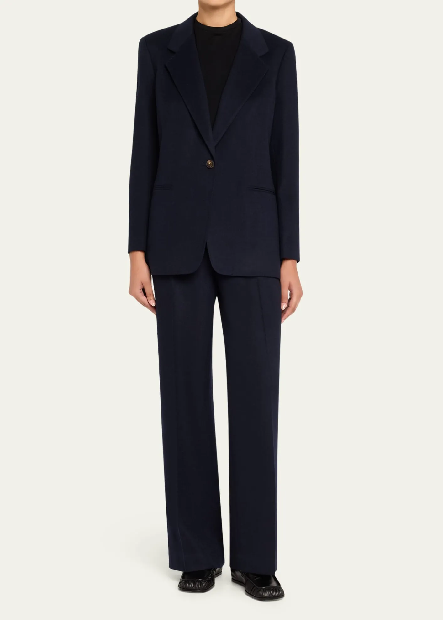 Lafayette 148 New YorkSingle-Button Camel Hair Blazer