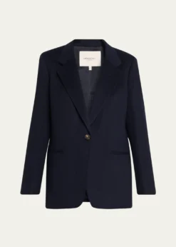 Lafayette 148 New YorkSingle-Button Camel Hair Blazer