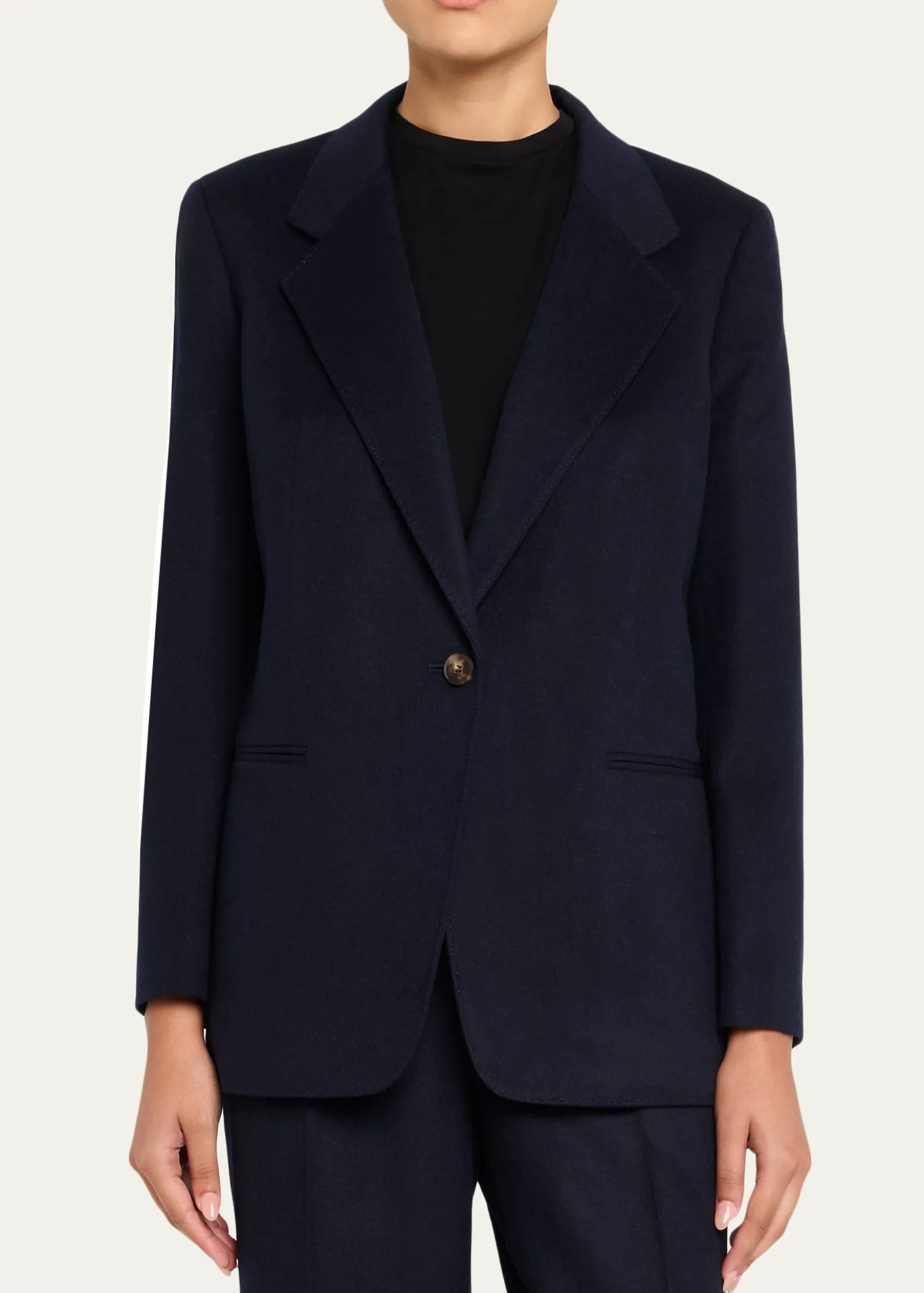 Lafayette 148 New YorkSingle-Button Camel Hair Blazer