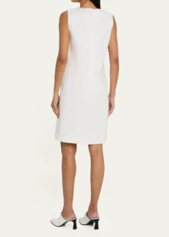 Lafayette 148 New YorkSleeveless Cotton-Blend Shift Dress