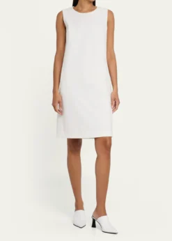 Lafayette 148 New YorkSleeveless Cotton-Blend Shift Dress