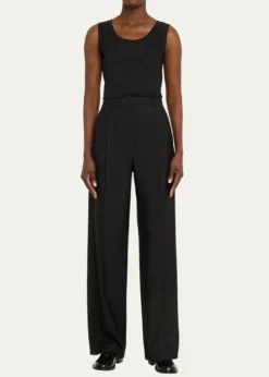 Lafayette 148 New YorkStretch Cotton Scoop Neck Tank