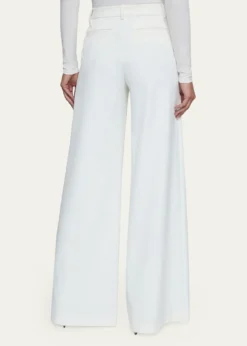 L'AgenceAllanah Wide-Leg Trousers