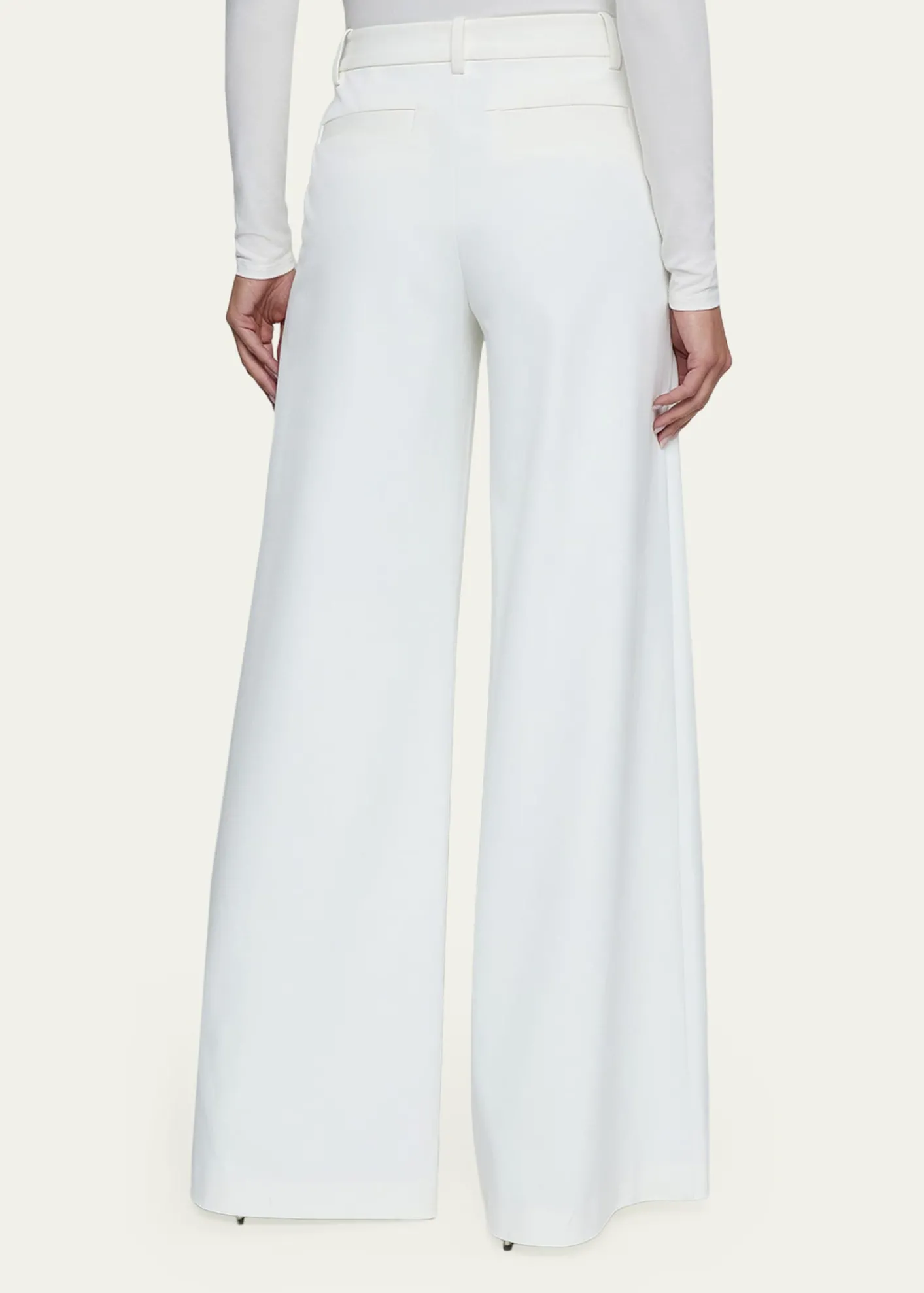 L'AgenceAllanah Wide-Leg Trousers