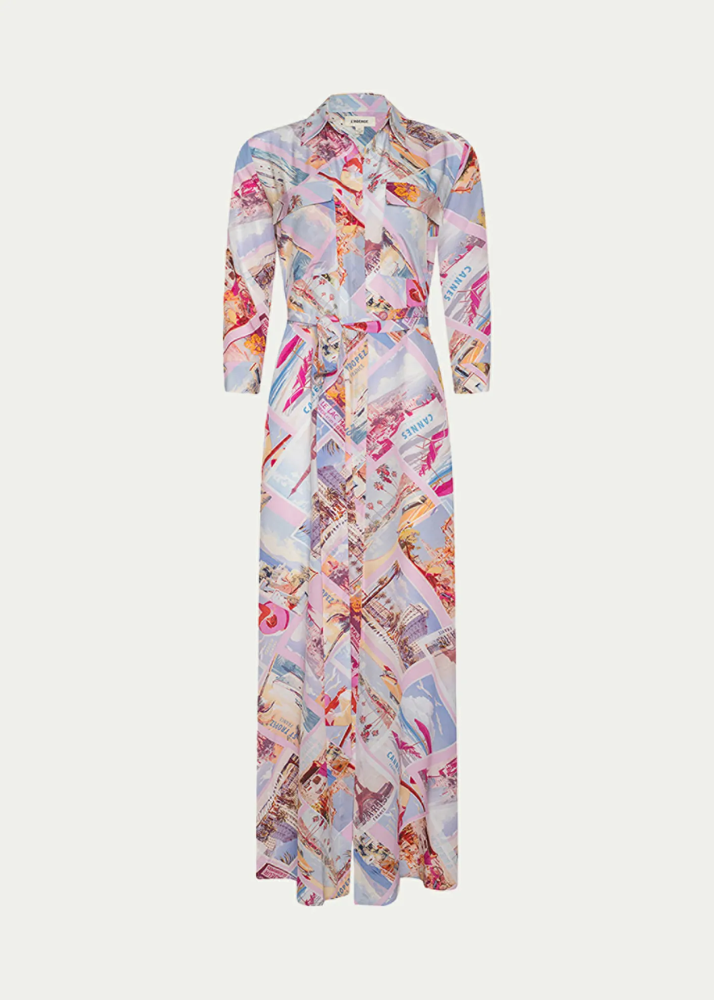 L'AgenceCameron Maxi Shirtdress