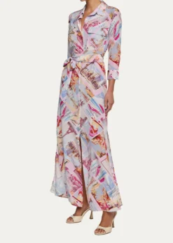 L'AgenceCameron Maxi Shirtdress