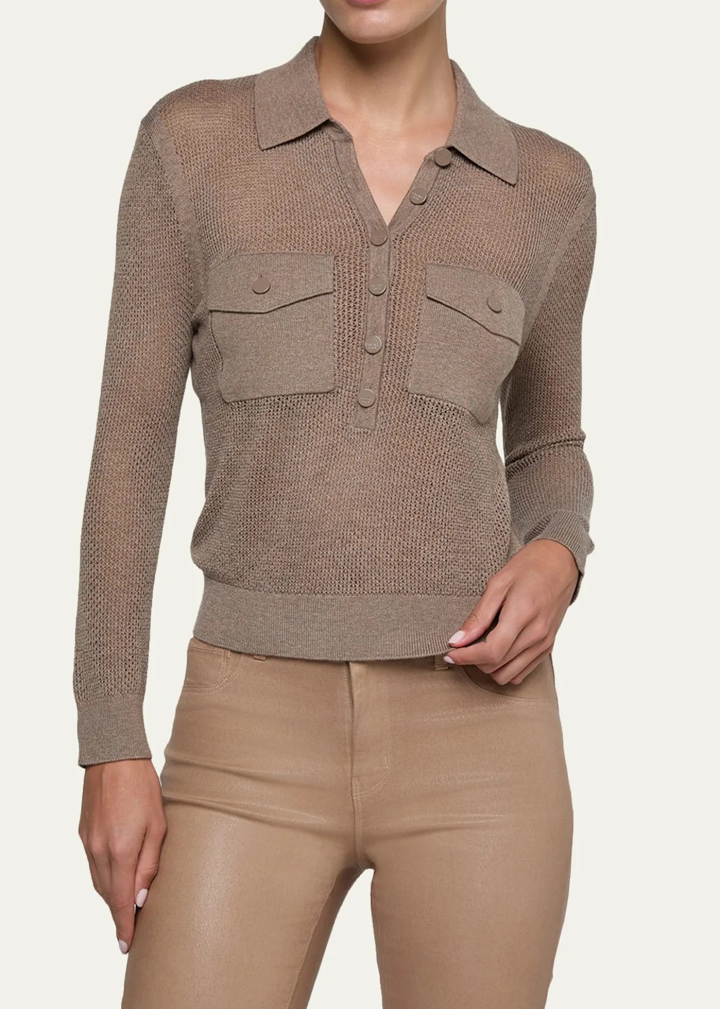 L'AgenceCarine Cashmere-Blend Sweater
