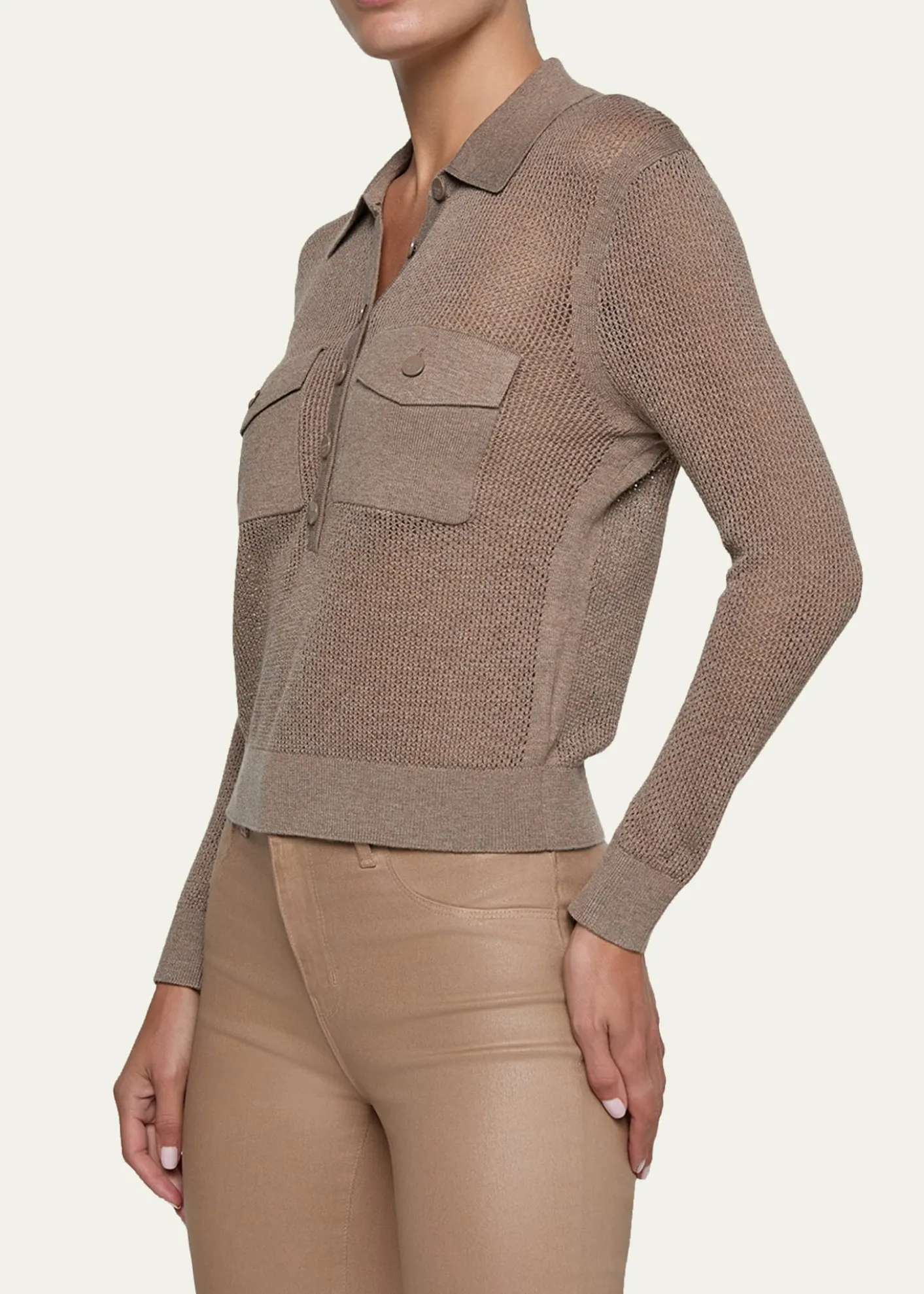 L'AgenceCarine Cashmere-Blend Sweater