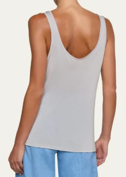 L'AgenceCelia Scoop-Neck Tank Top