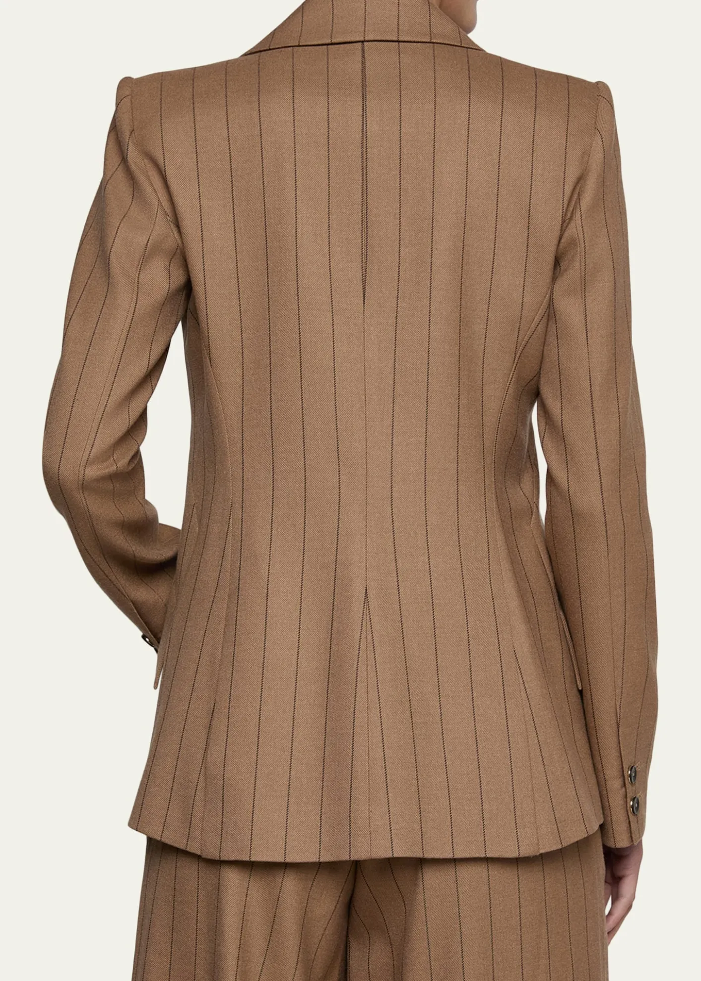 L'AgenceChamberlain Pinstriped Single-Breasted Blazer