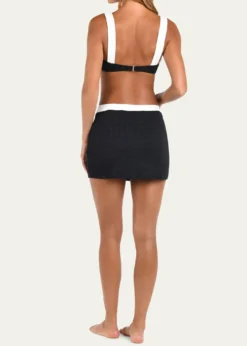 L'AgenceCoco Colorblock Chic Mini Skirt