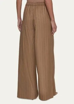 L'AgenceConnie Striped Drawstring Trousers