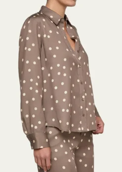 L'AgenceEllery Polka Dot Blouse