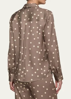 L'AgenceEllery Polka Dot Blouse