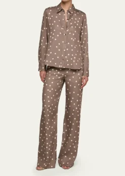 L'AgenceEllery Polka Dot Blouse