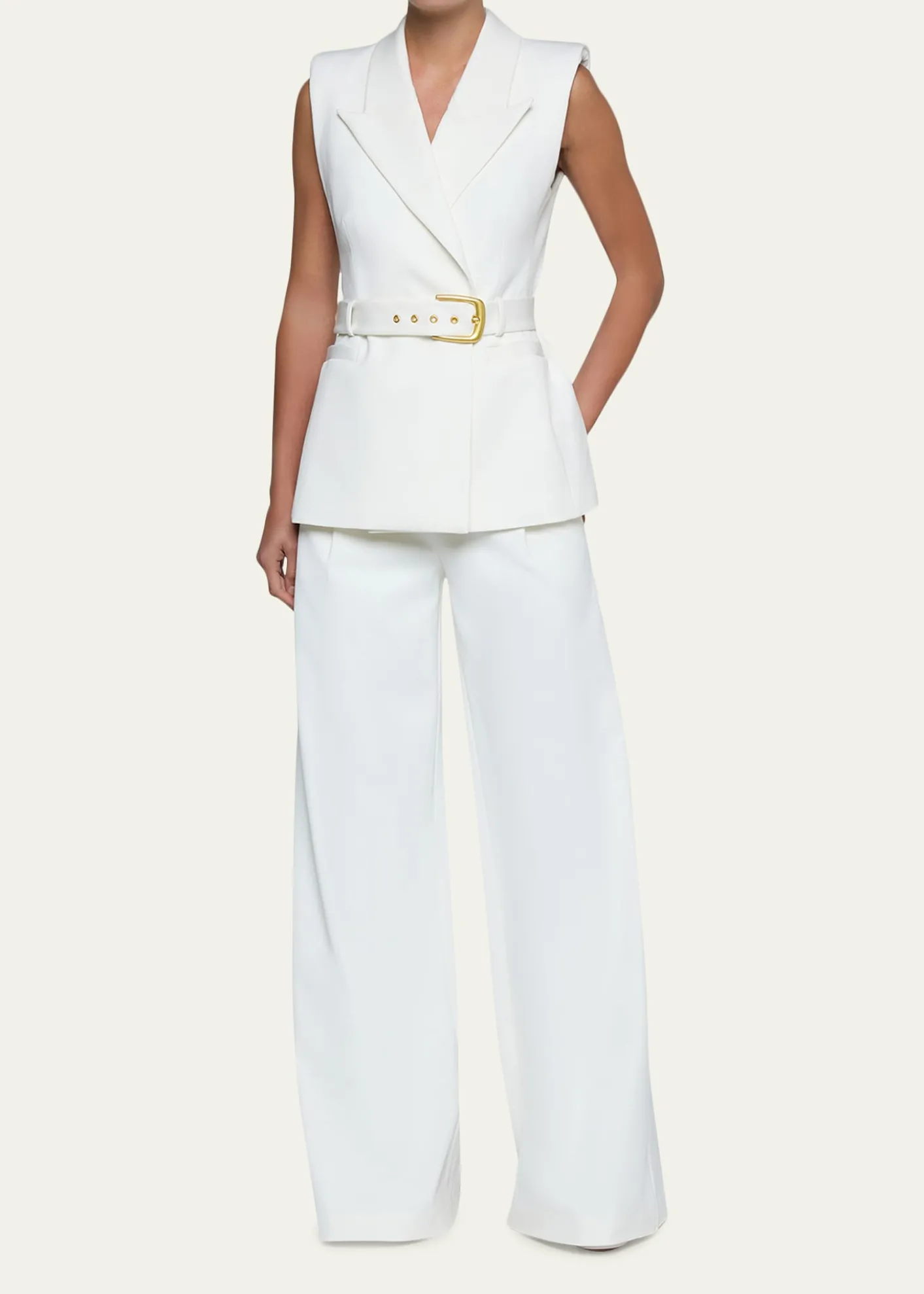 L'AgenceEmerly Belted Vest