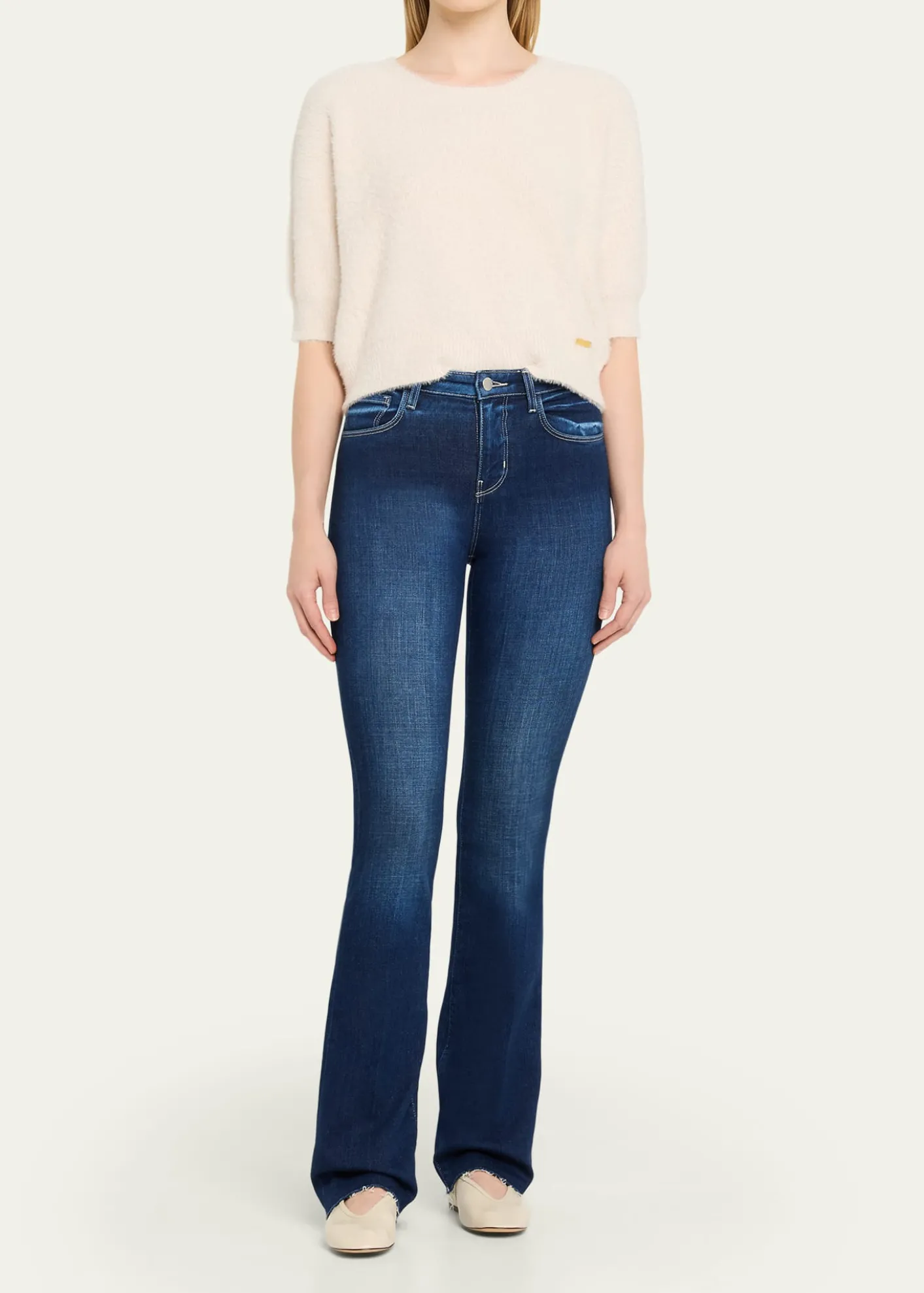L'AgenceGuinevere Cropped Pullover