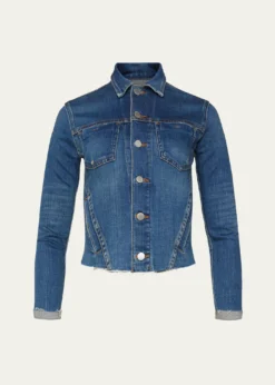 L'AgenceJanelle Slim Raw-Edge Jacket