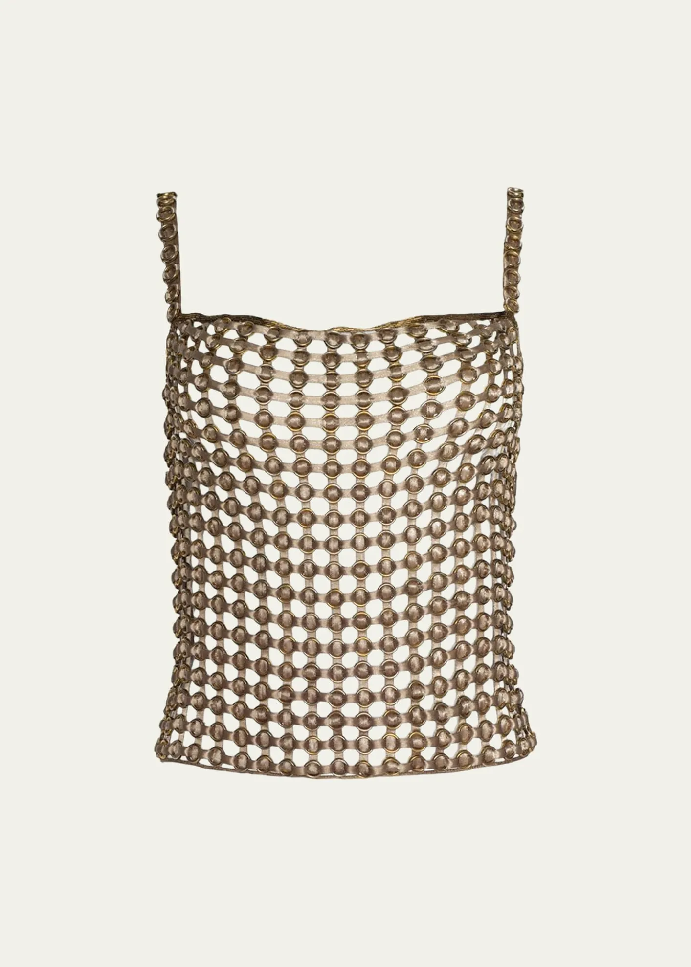 L'AgenceJoanette Ribbon-Woven Tank