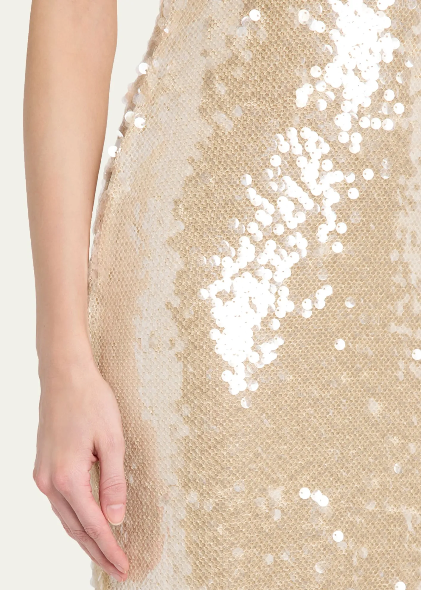 L'AgenceKarma Sequined Maxi Dress