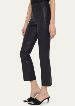 L'AgenceKetra Baby Bootcut Leather Trousers
