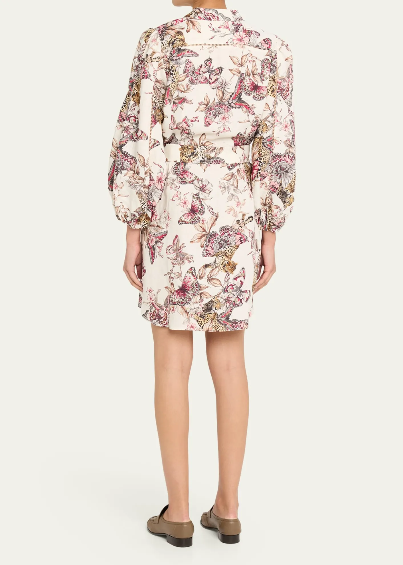 L'AgenceKiersten Belted Mini Shirtdress