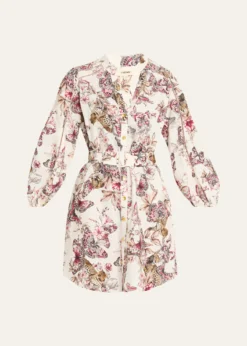 L'AgenceKiersten Belted Mini Shirtdress