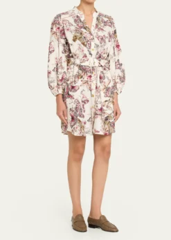 L'AgenceKiersten Belted Mini Shirtdress