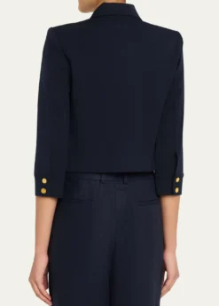 L'AgenceKumi Cropped Fitted Jacket