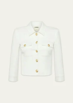L'AgenceKumi Cropped Fitted Jacket
