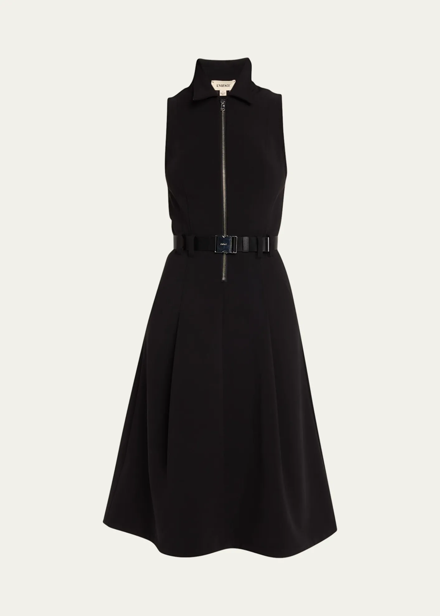 L'AgenceKylo Belted Lace Shirtdress
