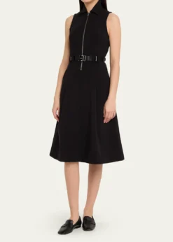 L'AgenceKylo Belted Lace Shirtdress