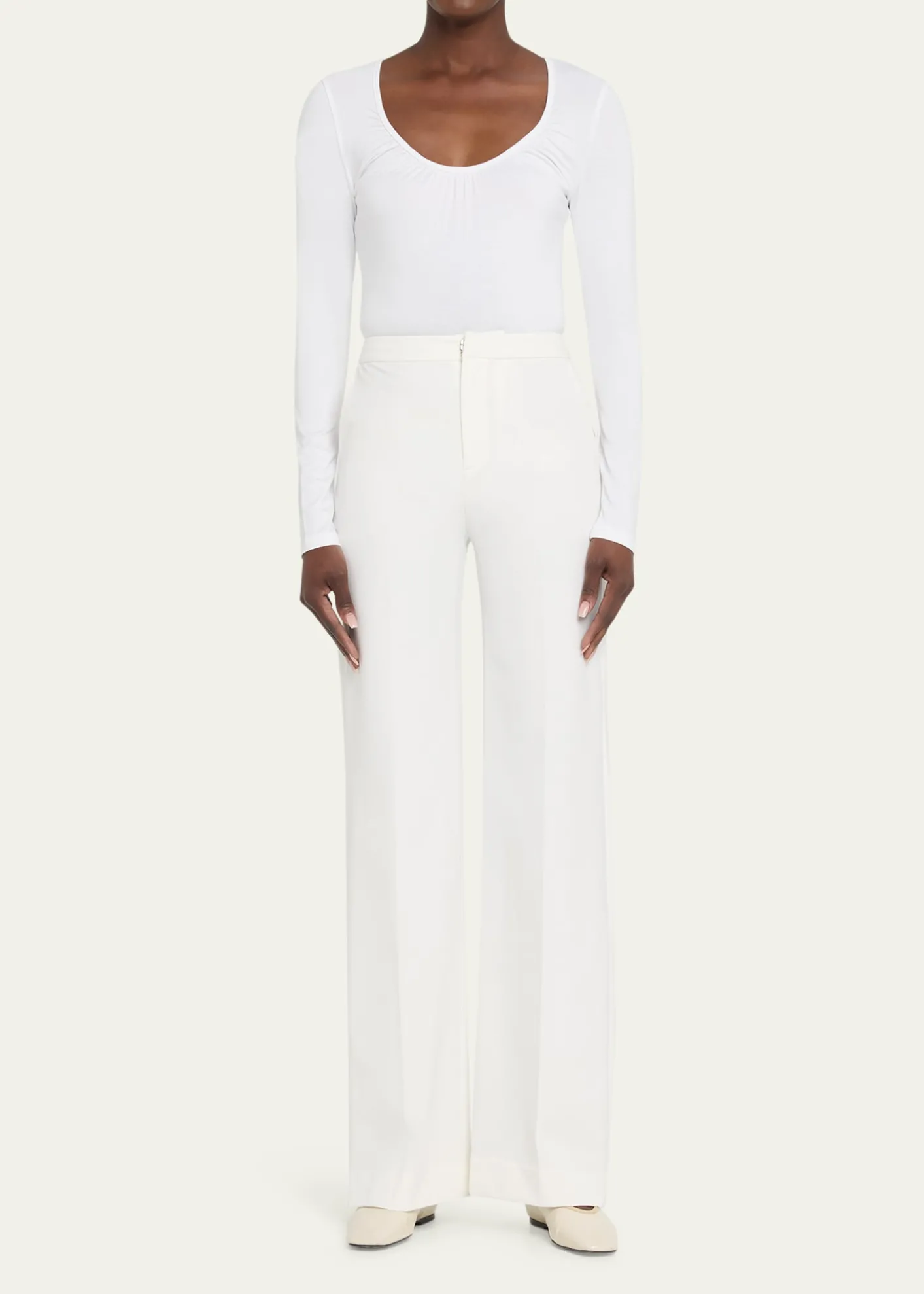 L'AgenceLivvy Straight-Leg Trousers