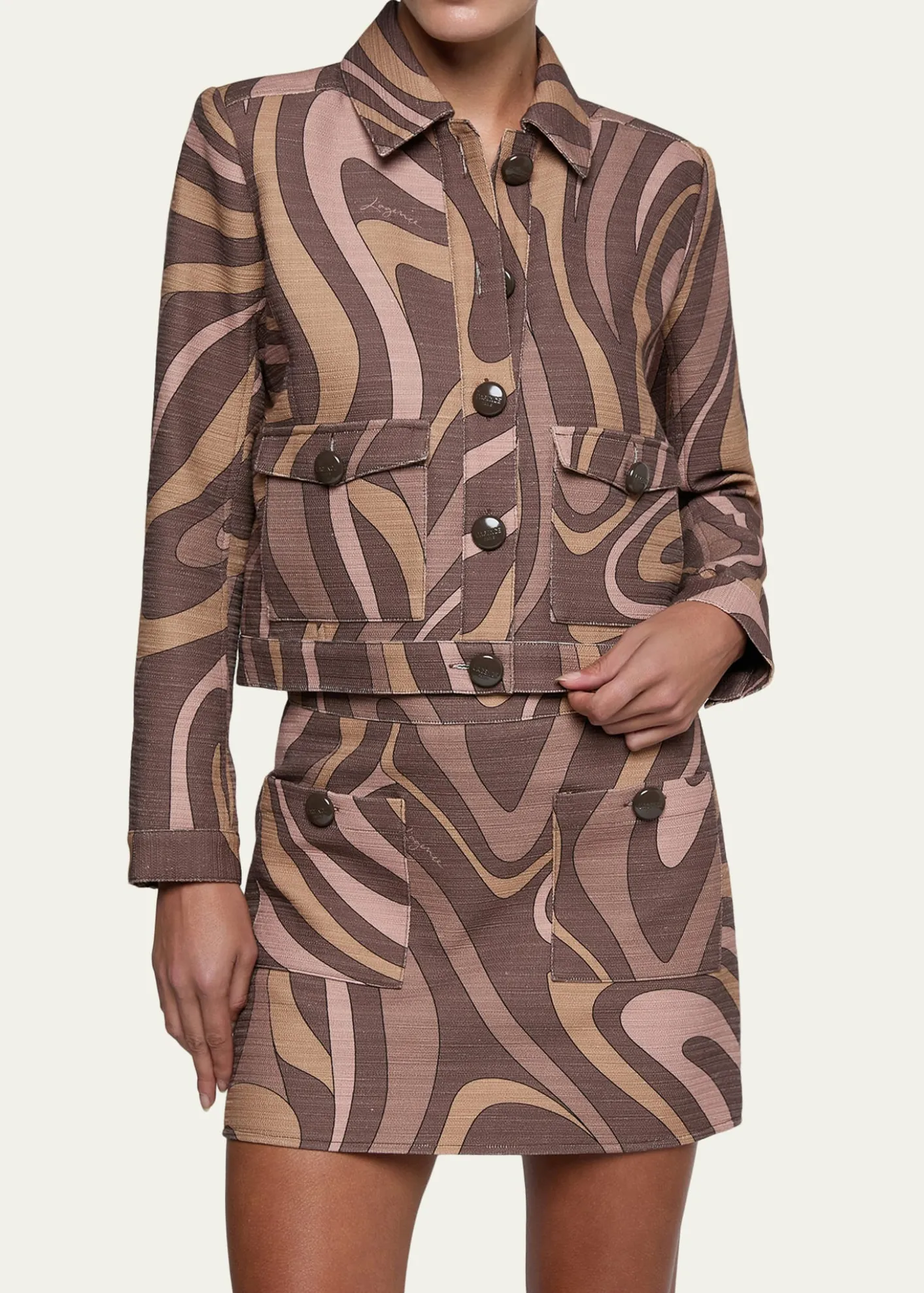 L'AgenceNyx Cropped Jacket