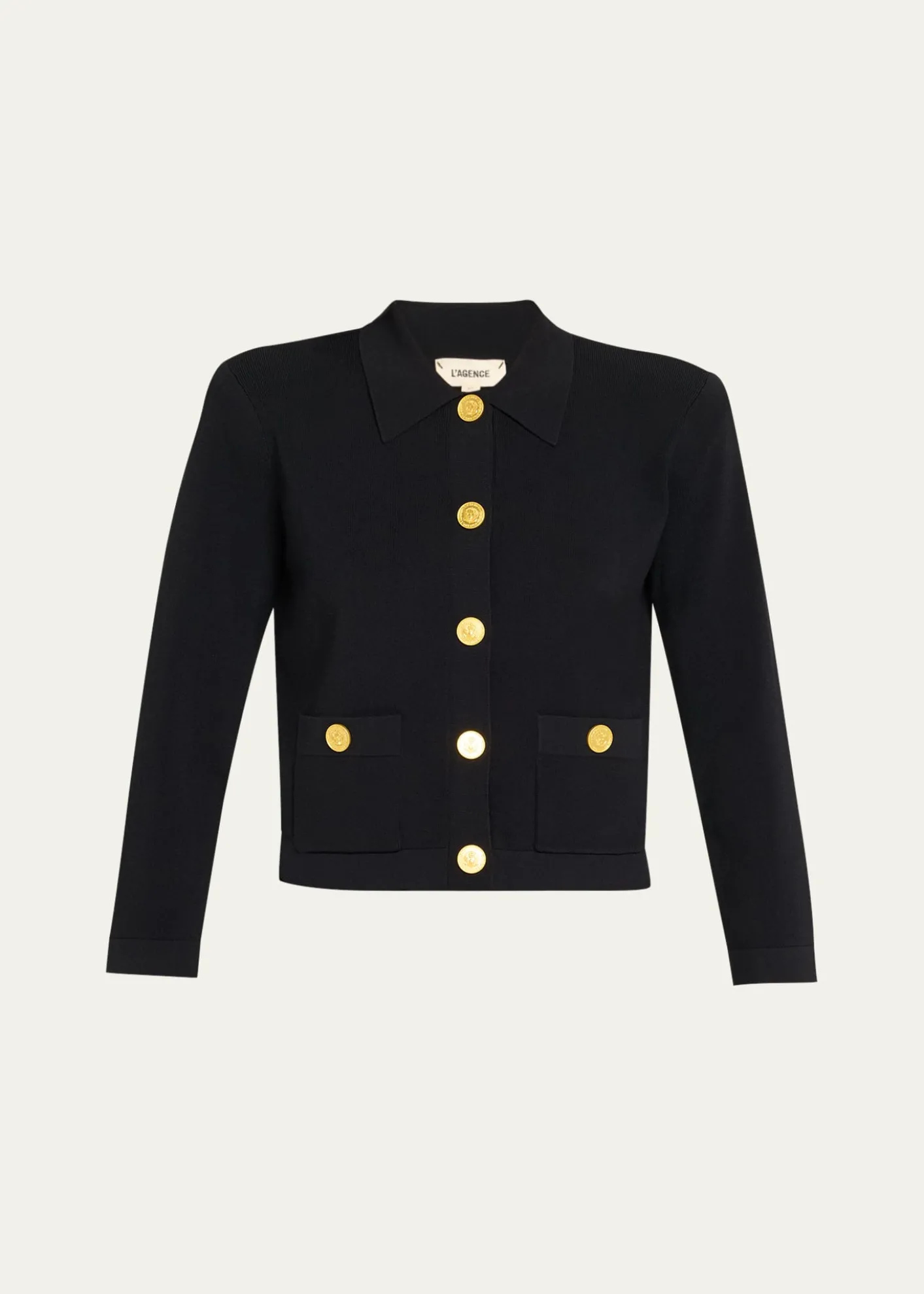 L'AgenceOsiris Collared Cardigan