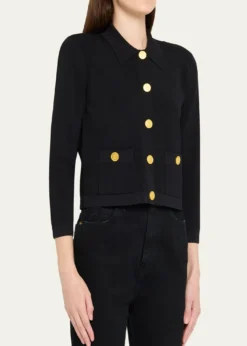 L'AgenceOsiris Collared Cardigan