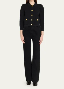 L'AgenceOsiris Collared Cardigan