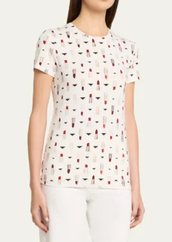 L'AgenceRessi Fitted Crewneck T-Shirt