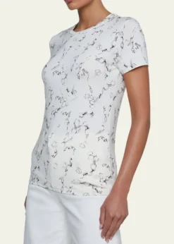 L'AgenceRessi Short-Sleeve Chain Tee