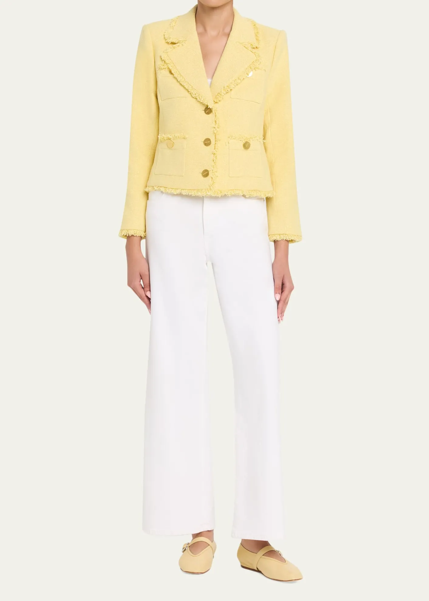 L'AgenceSylvia Tweed Jacket