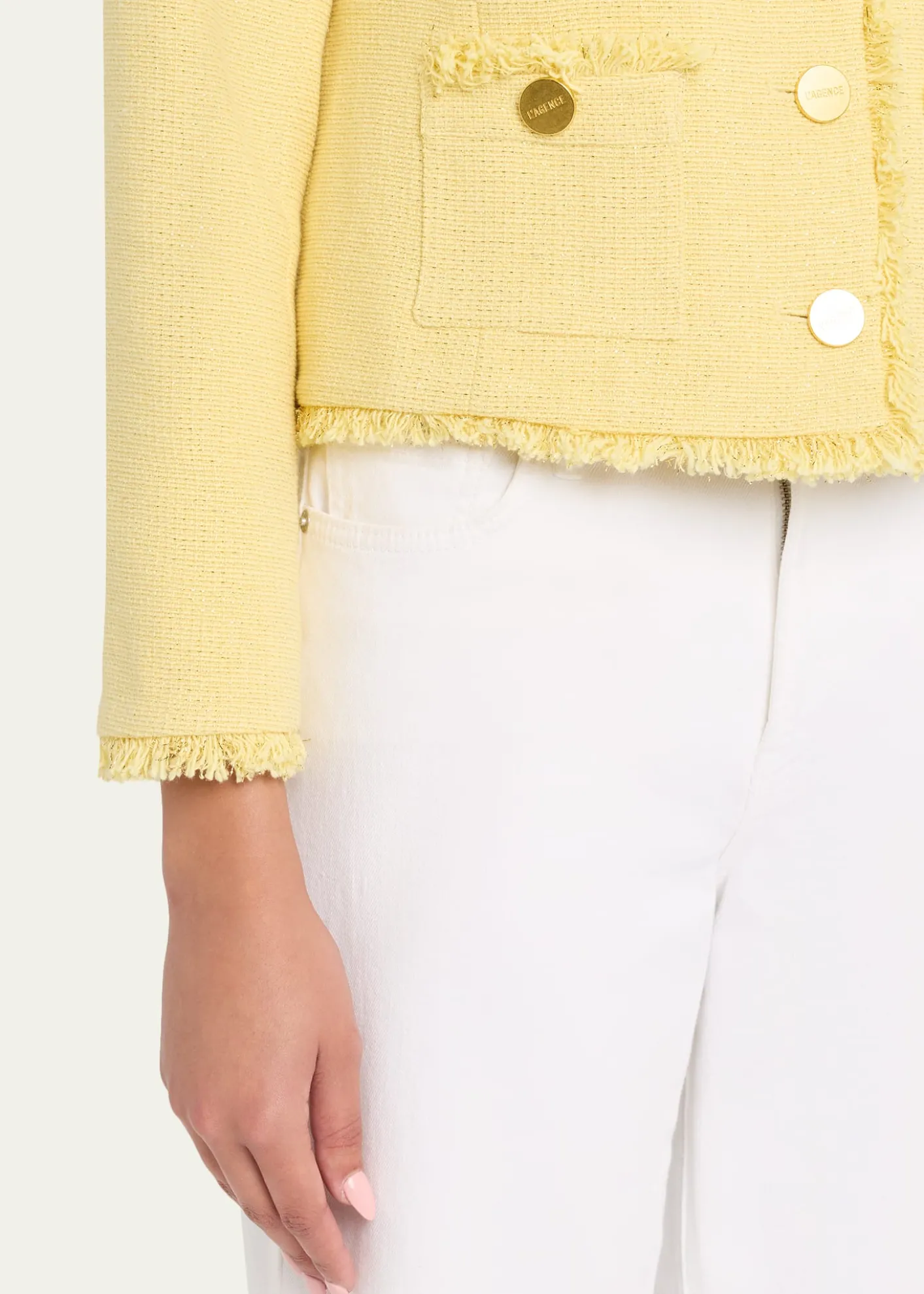 L'AgenceSylvia Tweed Jacket