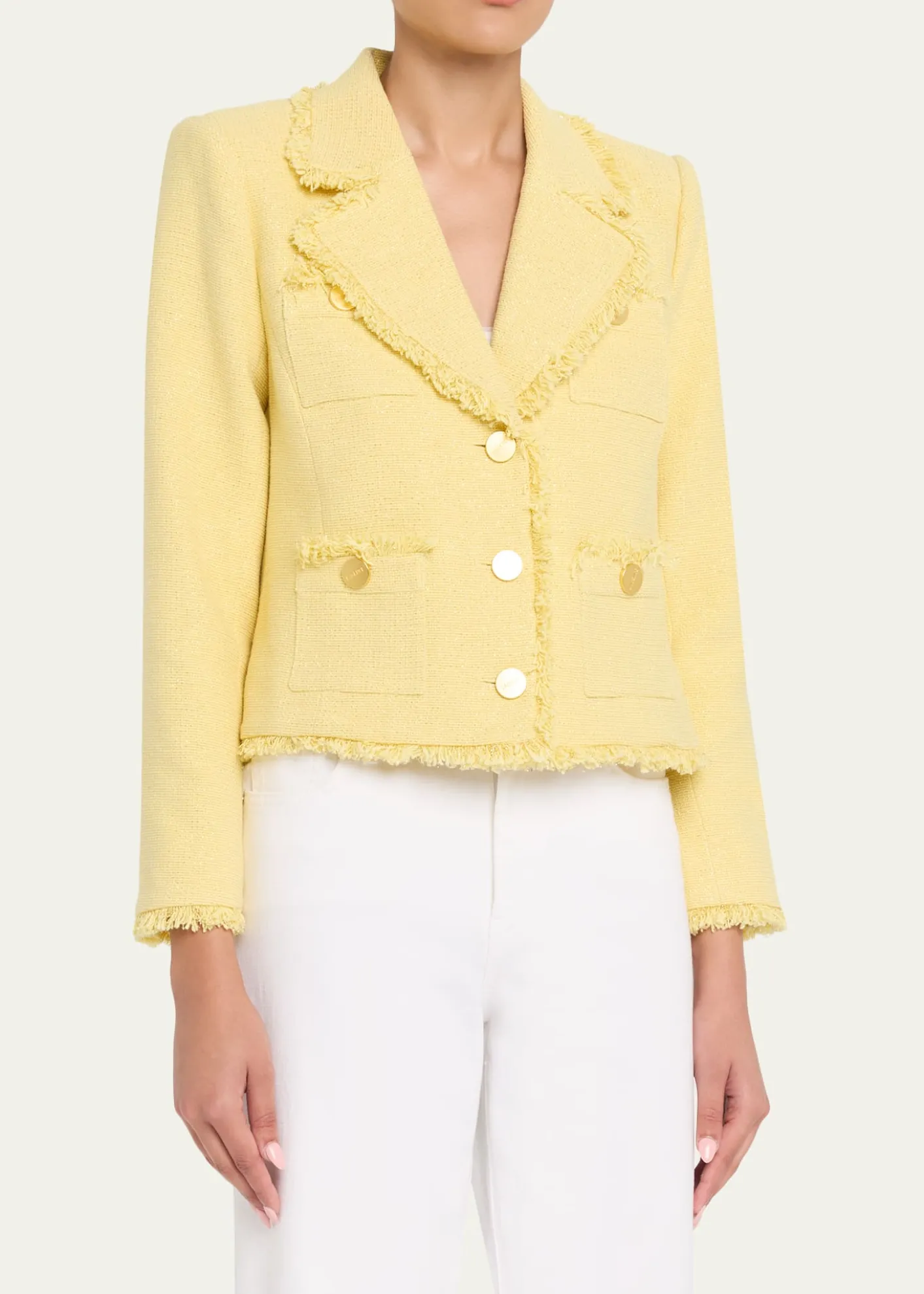 L'AgenceSylvia Tweed Jacket