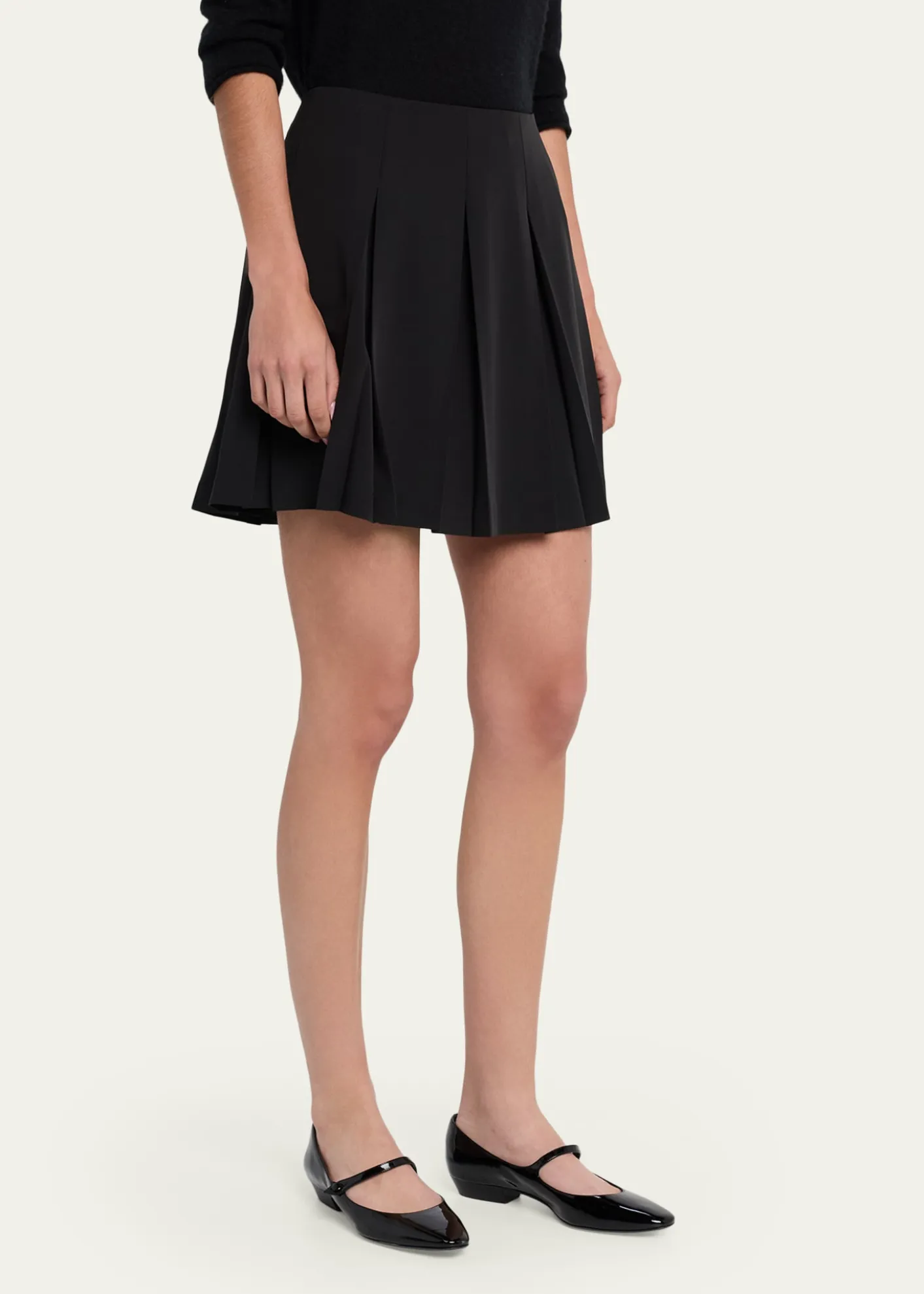 L'AgenceTania Pleated Mini Skirt