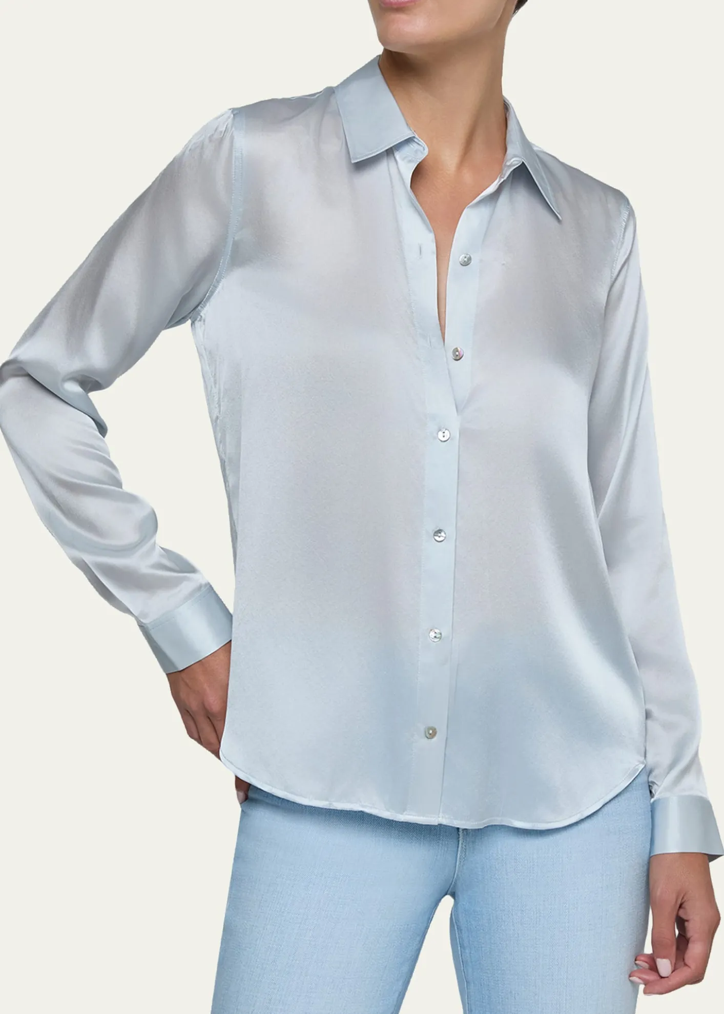 L'AgenceTyler Long-Sleeve Blouse